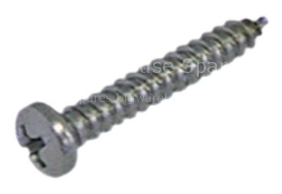 Sheet metal screws ø 3,9mm L 13mm SS Qty 20 pcs DIN 7981/ISO 704