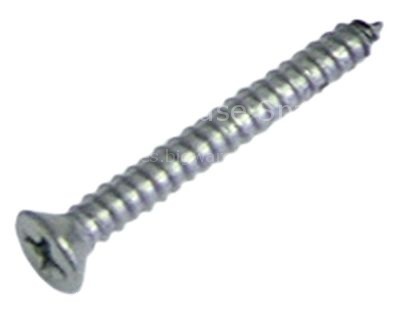 Sheet metal screws ø 2,9mm L 9,5mm SS Qty 20 pcs DIN 7982/ISO 70