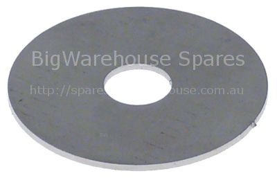 Plain washer ID ø 10mm ED ø 40mm thickness 1mm Qty 1 pcs for pro