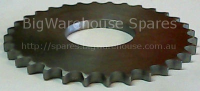 Gear wheel teeth 32 splitting 1/2"