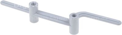 Spacer for transport system L 210mm