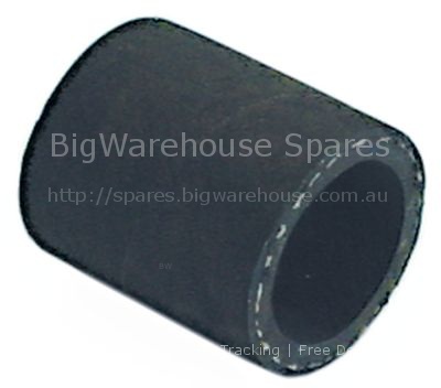 Formed hose dishwasher straight
