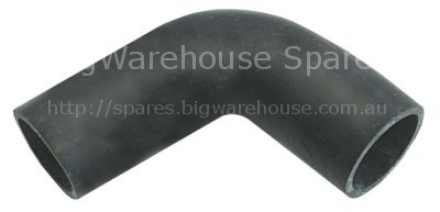 Formed hose warewashing L-shape equiv. no. 201020