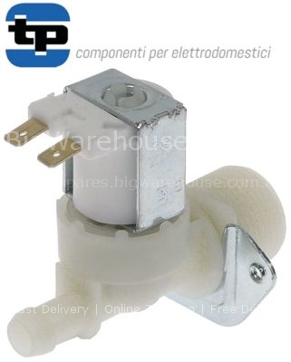 Solenoid valve single straight 230VAC inlet 3/4
