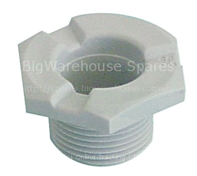 Drain fitting thread 3/4" ID ø 22mm