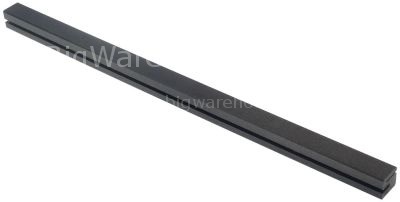 Sliding rail L 458mm mounting pos. rear W 21mm H 20mm