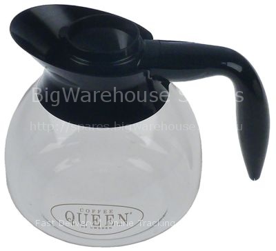 Coffee pot 1,8l glas suitable for COFFEE QUEEN