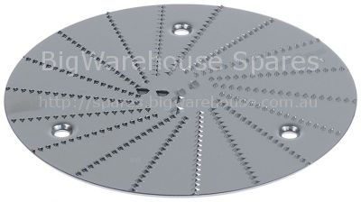 Grating disc suitable for for juicer ø 126mm ROBOT COUPE for mod
