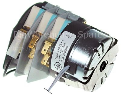 Timer CDC 11803 engines 1 chambers 3 operation time 150s 230V