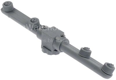 Wash arm L 245mm nozzles 4 mounting ø 12mm mounting pos. upper