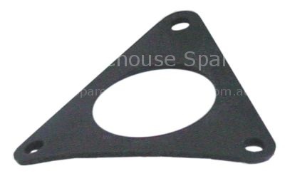 Gasket with 3 screw holes wash arm support hole distance 61mm D2