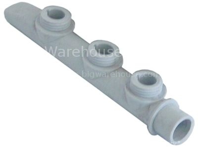 Wash arm mounting pos. left L 155mm mounting ø 15mm nozzles 3