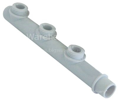 Wash arm mounting pos. left L 180mm mounting ø 19mm nozzles 3