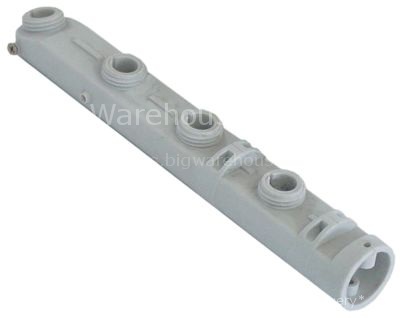 Wash arm mounting pos. left L 175mm mounting ø 24mm nozzles 4