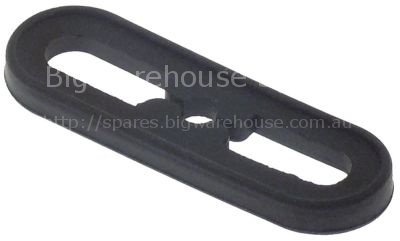 Gasket L 66mm W 21mm for heating element suitable for ELETTROBAR
