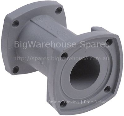 Spacer piece for rinse aid pump