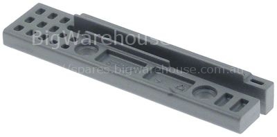 Door guides L 109mm W 24,5mm H 18mm mounting pos. left/right