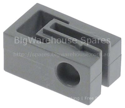 Guide L 30mm W 17mm H 17mm mounting pos. right/left
