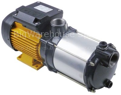 Pump inlet ø 1" IT outlet ø 1" IT type PRISMA15 230V 50Hz 0,6kW