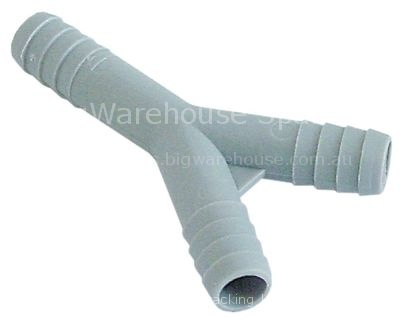 Y-piece plastic hose ø 12-12-12mm L 75mm