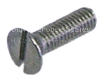 Countersunk screw thread M4 L 10mm SS DIN 963ISO 2009 Qty 20 pc