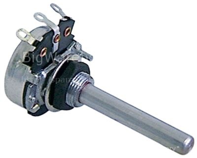 Potentiometer 5KOhm rotation 270° shaft L 27mm shaft ø 6mm
