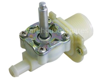 Solenoid valve body single straight inlet 3/4" outlet 11,5mm DN1