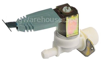 Solenoid valve single 230VAC inlet 3/4" outlet 11,5mm DN10 EATON