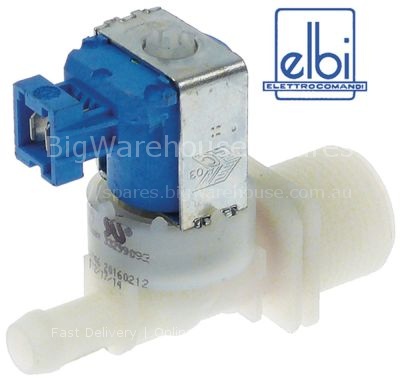 Solenoid valve single straight 230VAC inlet 3/4" outlet 11.5mm i