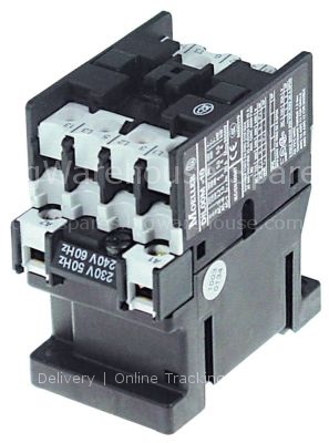 Power contactor resistive load 20A 230VAC (AC3/400V) 4kW main co