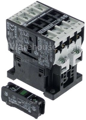 Power contactor resistive load 32A 230VAC (AC3/400V) 17A/7.5kW m