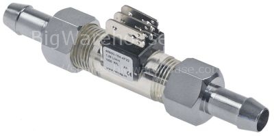 Flow sensor inlet ø 10mm outlet ø 10mm L 110mm flow rate 1-25l/m