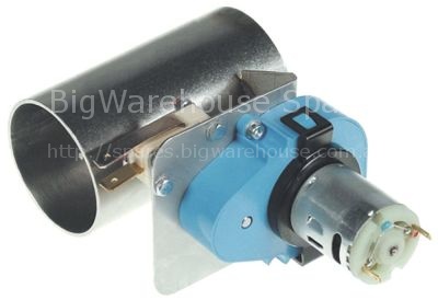 Ventilation valve CROUZET type G70C10AFTEG 12V voltage DC shaft