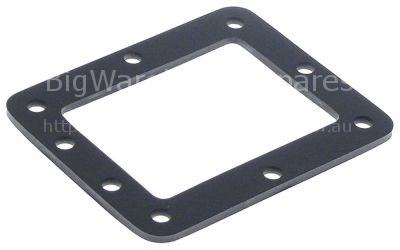 Gasket L 122mm W 101mm thickness 4mm for heating element suitabl