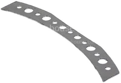Gasket L 210mm W 24mm thickness 2mm for heating element