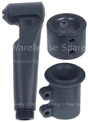 Spray gun for appliances 1/2" ET L 135mm conversion kit