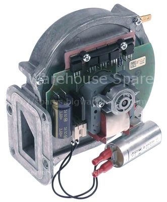 Radial fan 24V voltage AC 50Hz 20W H1 141mm L1 130mm D1 ø 27mm W