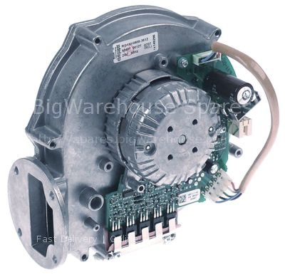 Radial fan 24V voltage AC 50Hz H1 180mm L1 175mm D1 ø 43mm W1 84