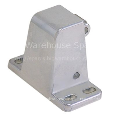 Snap lock L 85mm W 40mm mounting distance 68mm heated units H 63