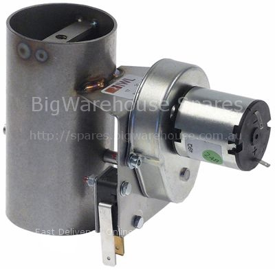 Ventilation valve combi-steamer L 125mm W 95mm H 63mm ø 50mm 12V