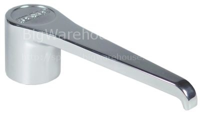 Door handle L 230mm W 55mm H 62mm flange 56mm
