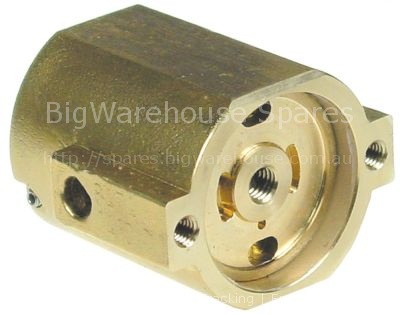 Door catch L 55,5mm W 60mm H 45mm mounting distance 50mm