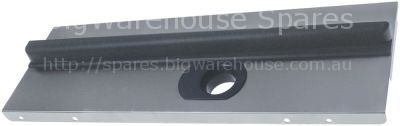 Drip rail with bezel for combi-steamer L 465mm plastic hose ø 15