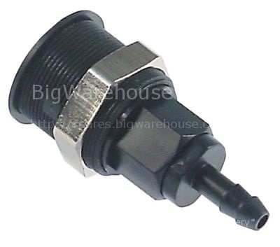 Coupling bush for cleaning system