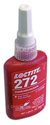 Screw fixing LOCTITE 272 high-strength bottle 50ml t.max. 200°C