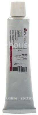 Silicone TB40 transparent tube 90g -40 up to +160C