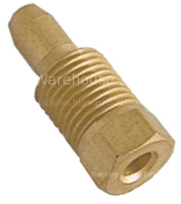 Locking screw M10x1 for pipe ø 4mm Qty 1 pcs