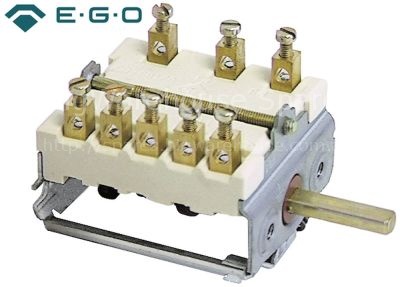 Cam switch 7 operating positions 1NO/2CO sequence 0-1-2-3-4-5-6