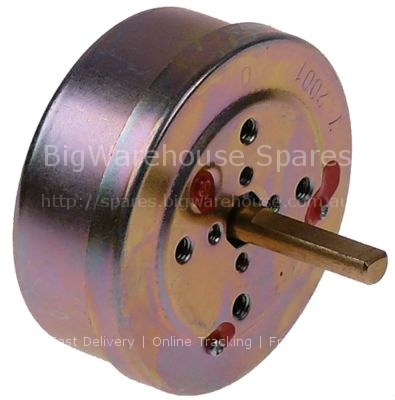 Audible timer operation time 120min ø 56mm shaft ø 6x4.6mm shaft