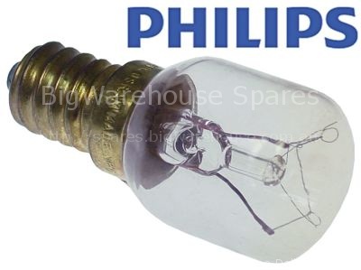 Light bulb socket E14 15W 230-240V  25mm L 56mm lens L 30mm Qty